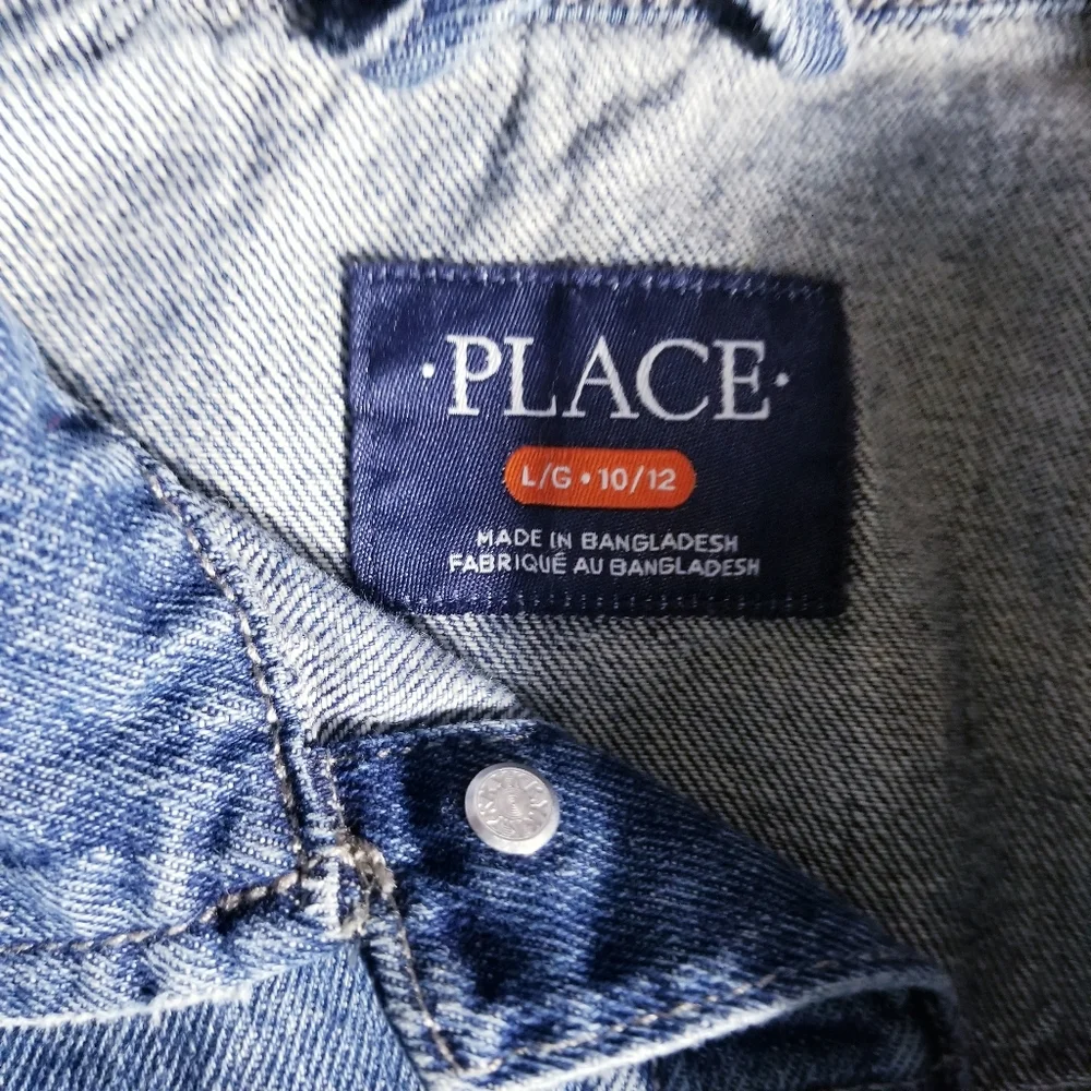 CHILDREN'S PLACE BOY'S JEAN JACKET SIZE LARGE 10/12
